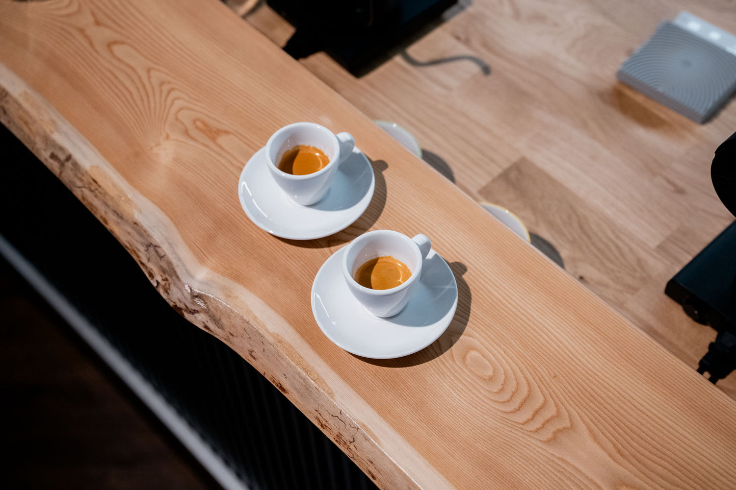 Zwei Espresso  – Andres Kaffeemanufaktur Dornbirn Vorarlberg