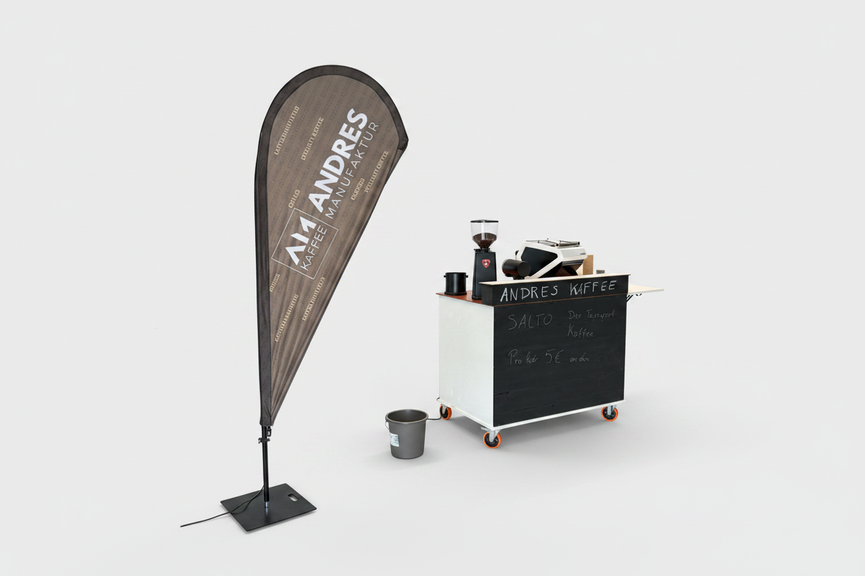 Andres Kaffeemanufaktur mobile Baristabar